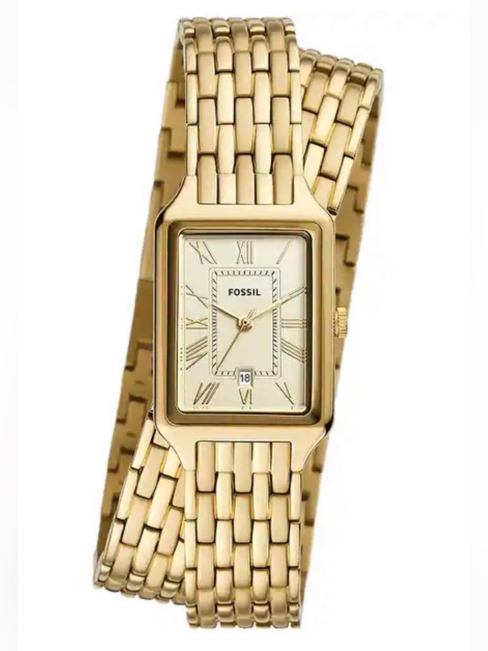 Fossil Women's Raquel Gold Dial Watch